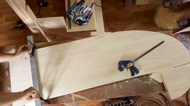 Изготовление лестницы из сосны. Пригласительные ступени. 1 часть.