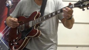 Morning warm-up 3. Gibson ES 335