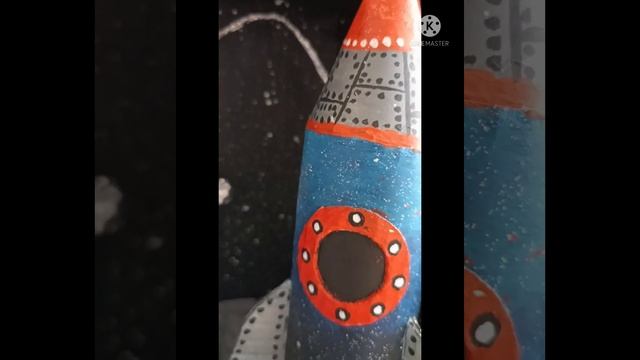 12апреля День космонавтики. #12апреля#космос#ЮрийГагарин#поделка#поделкавшколу смотреть онлайн