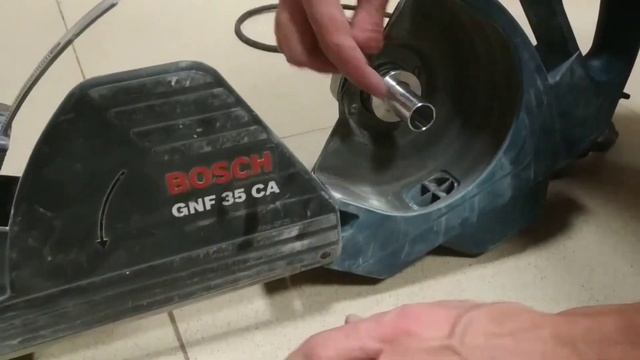 Штроборез / Бороздодел Bosch GNF 35 CA. Инструмент для штробления стен под проводку