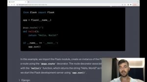 Python & ChatGPT Course. Lesson 24. Web development basics. Flask or Django.