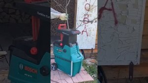 Мульчатор измельчитель веток Bosсh AXT 25 TC. Садовые измельчители Бош