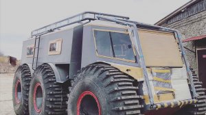 ВЕЗДЕХОД ШАТУН 6х6. Первый выезд. Легкая обкатка узлов и агрегатов.