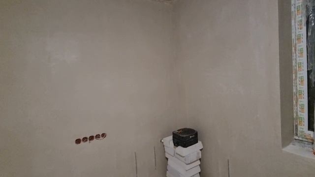 Машинная Штукатурка квартиры с дополнительным монтажом стен в мкр. Левобережный г. Тула.