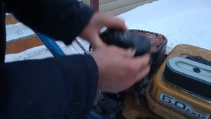 Пропала тяга. Проблемы при работе зимой на мотоблоке Нева при уборке снега.