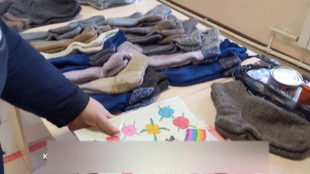 Отчёт по акции - Мамино тепло солдатам, деревня Боярка смотреть онлайн