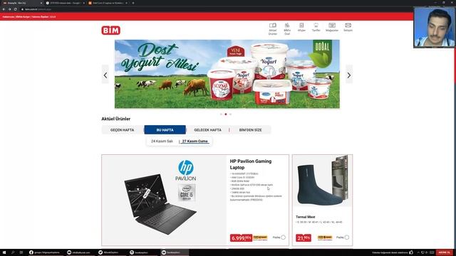 HP Pavilion Gaming 16-A0000NT (1Y7D5EA) ALINIR MI ? 27 Kasım CUMA BİM AKTÜEL 6999TL смотреть онлайн