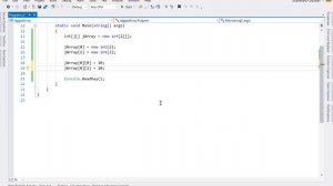 Jagged Array in C# - Part 35 | C# Tutorial