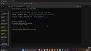 How to Create React Project | React | VS Code