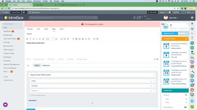 Bitrix24 Webinar: HR Toolkit (2022) смотреть онлайн