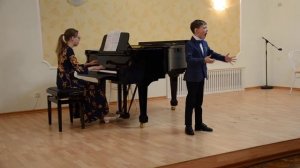 "Дикая роза" Ф.Шуберт исполняет Виктор Скоробродов