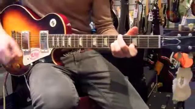 Gibson Custom Shop 58 VOS Les Paul Faded Tobacco смотреть онлайн