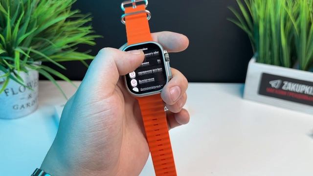 ОБЗОР ANDROID WATCH GS ULTRA 4G | КОПИЯ APPLE WATCH ULTRA 2 НА АНДРОЙД X 9 CALL