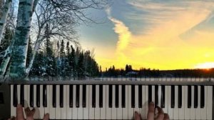 Берёзы Любэ Кавер на синтезаторе