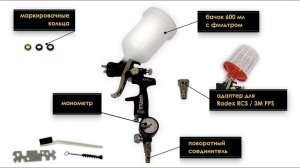 STAR BLACK Окрасочный пистолет XPS