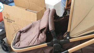 how to assmble Belecoo Baby Stroller X1-D كيف تركب استرولر بليكو