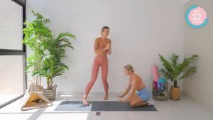 FULL BODY PILATES VS KILLER HIIT WORKOUT🔥with @growingannanas _ 20 min