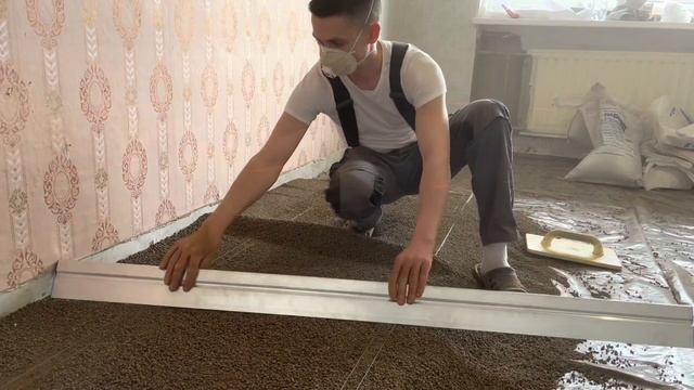 Сухая стяжка Knauf, ремонт полов. Дмитрий СуперПол