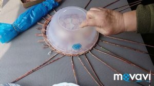 Корзинка-Дорбаскет.Плетение из газет.