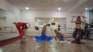 Коллектив восточного танца студии Dance hall - "Восточная феерия"