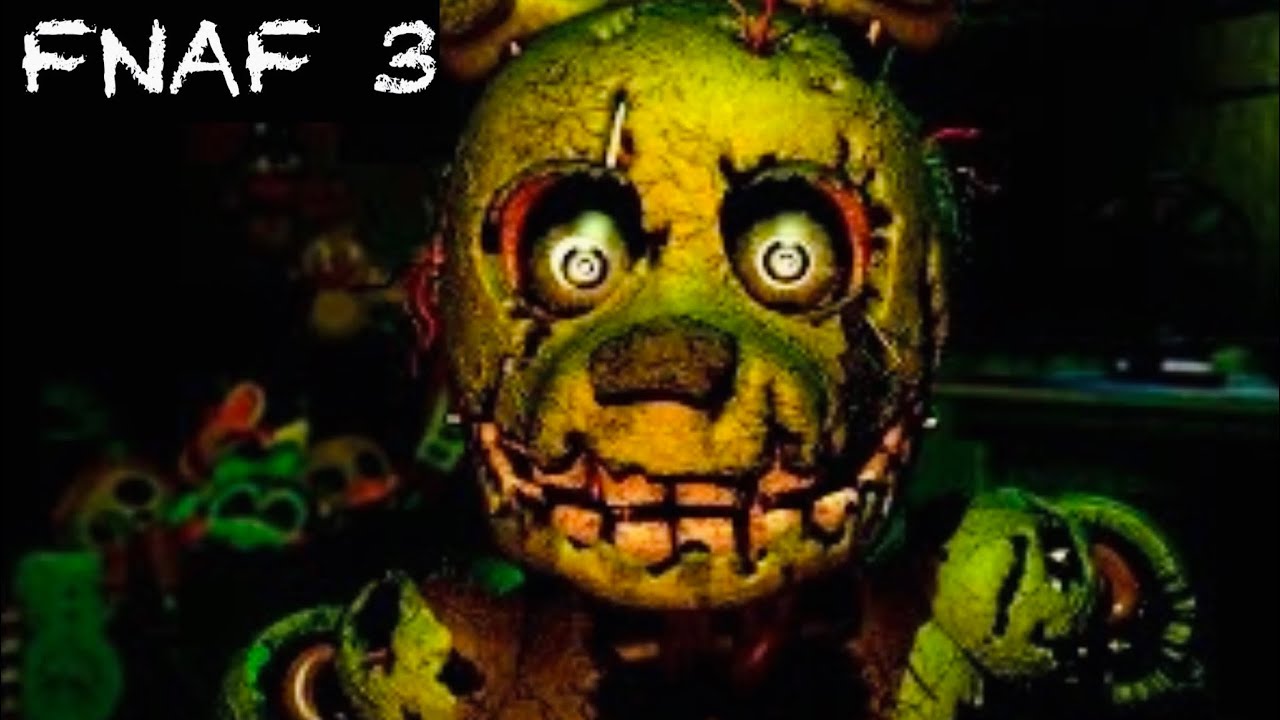 ФНАФ 3! Five Nights at Freddy's 3 #3 СПРИНГТРАП НЕ ДАЁТ НАМ ШАНСОВ! ТРУДНОЕ ПРОХОЖДЕНИЕ 5 НОЧИ!