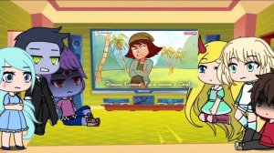 Реакция (Тома, Звёздочки Марко, Мун, Тоффи, Джеки) на клип "Слишком много парочек"