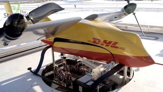 DHL entrega paquetes con su parcelcóptero смотреть онлайн