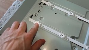 ТВ Toshiba 32W2453RK - ремонт Лед-подсветки и доработка БП