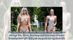 Kim and Khloe Kardashian's stunning unedited swimwear snaps after photoshop rumours