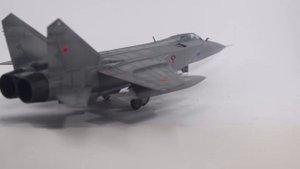Zvezda 1:72 scale MiG 31 B final reveal