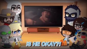 Overwatch reacts to Team Fortress 2 |Jungle Inferno|