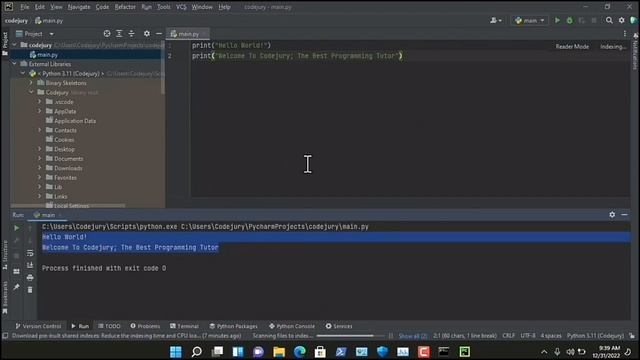 Creating a Python Project | Lesson 2