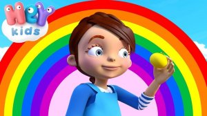 La Canción de Los Colores  Vídeos Infantiles Educativos - HeyKids Español