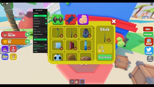 Roblox Size Legends Simulator Script - Auto Farm & More 2022 смотреть онлайн