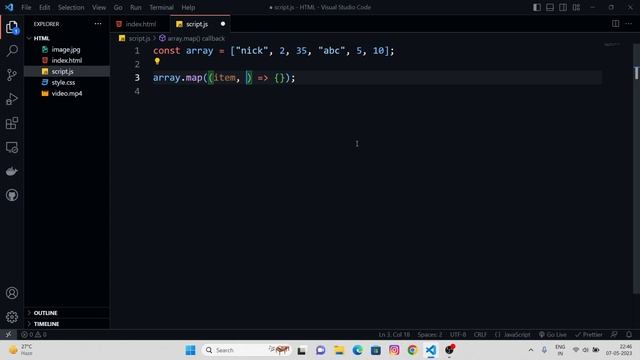 How to use map function in JavaScript | Road map to Next JS | Part - 28 | JS