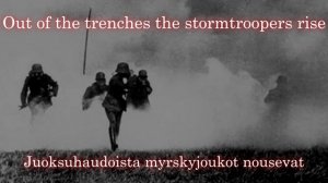 Sabaton - Stormtroopers Lyrics (English & Suomeksi)