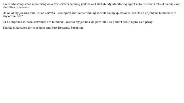DevOps & SysAdmins: Jenkins and Gitlab bundled with Redis and/or nginx? смотреть онлайн