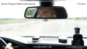 Escort Passport 8500 Intl - Скоростной тест радар-детекторов на Крис-П