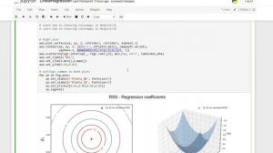 Statistical Learning Lecture 8: Linear Regression in Python