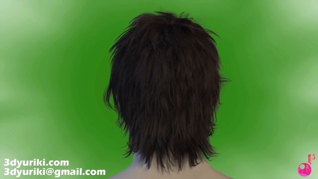 Создание 3D волос: Hairfarm, V-Ray, 3ds Max смотреть онлайн