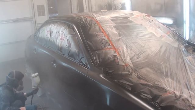 Kia Magentis. Подготовка к покраске и покраска.
