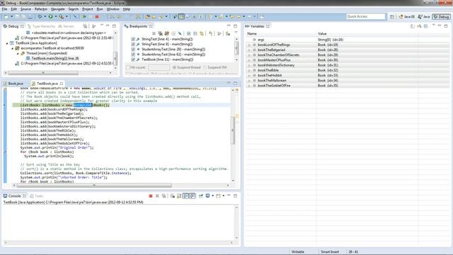 Java - Comparator Interface part 2 ArrayList смотреть онлайн