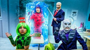 ВЫПУСКНОЙ В ШКОЛЕ ЗЛОДЕЕВ! БРАЖНИК ПОЙМАЛ ЛЕДИБАГ?! Эндермен вернул всех злодеев обратно в школу!