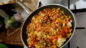 ☆ВкусноVICTORIA☆ Удон с море продуктами и соусом терияки☆