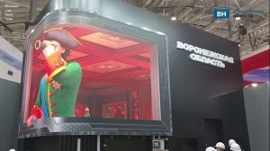 На ВДНХ начали собирать стенд Воронежской области