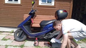 Скутер Honda dio af 68 замена масла