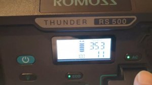220 вольт портативная электростанция Romoss thunder RS 500