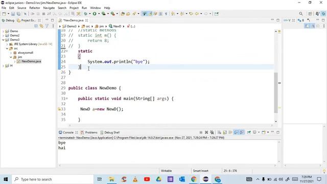 Static and Instance Block in Java with Examples Part 2 Tamil #Placements#Java смотреть онлайн
