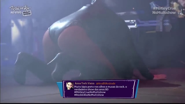 Mötley Crüe - Kickstart My Heart Rock in Rio 2015 смотреть онлайн