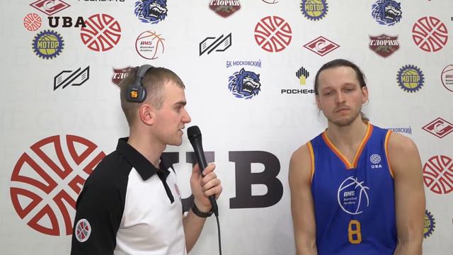 Интервью 4 тур 3 круг: Роман Васильев — игрок команды AMS Academy смотреть онлайн
